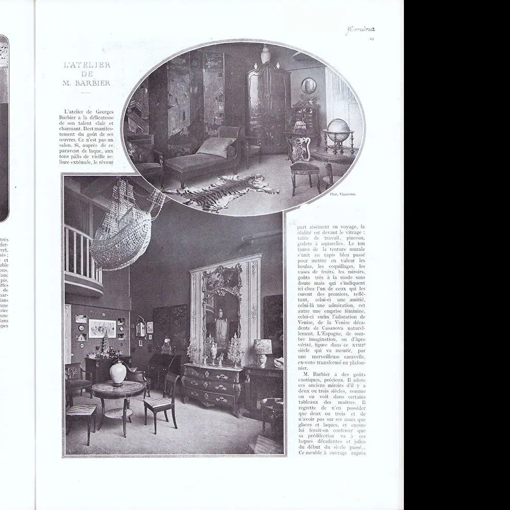 Fémina (Mai 1919), Couverture De Suzanne Minier 2