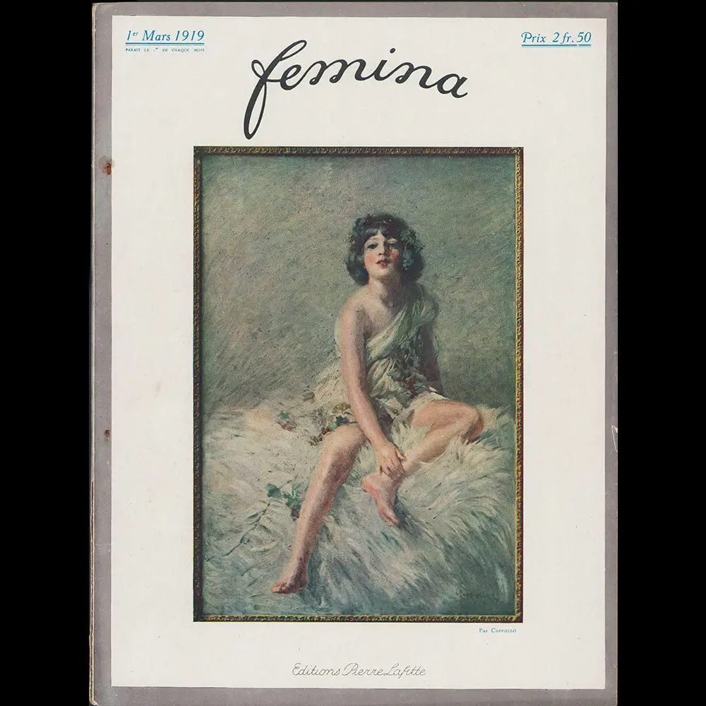 Fémina (Mars 1919), Couverture De Cappiello 1
