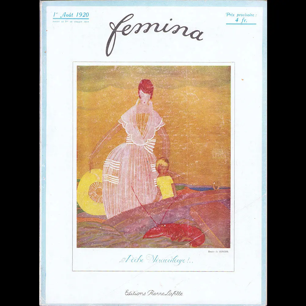 Fémina (Août 1920), Couverture De Bénito 1