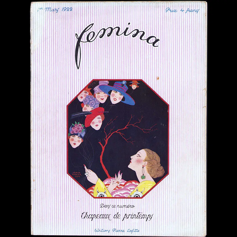Fémina (Mars 1922), Couverture De George Barbier 1