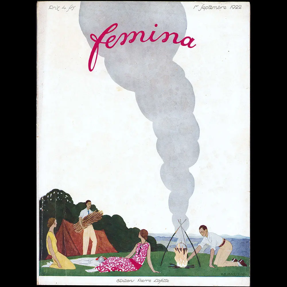 Fémina (Septembre 1922), Couverture D'andré Edouard Marty 1