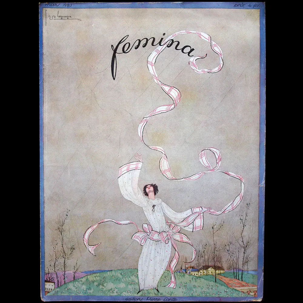 Fémina (Mars 1923), Couverture De Georges Lepape 1