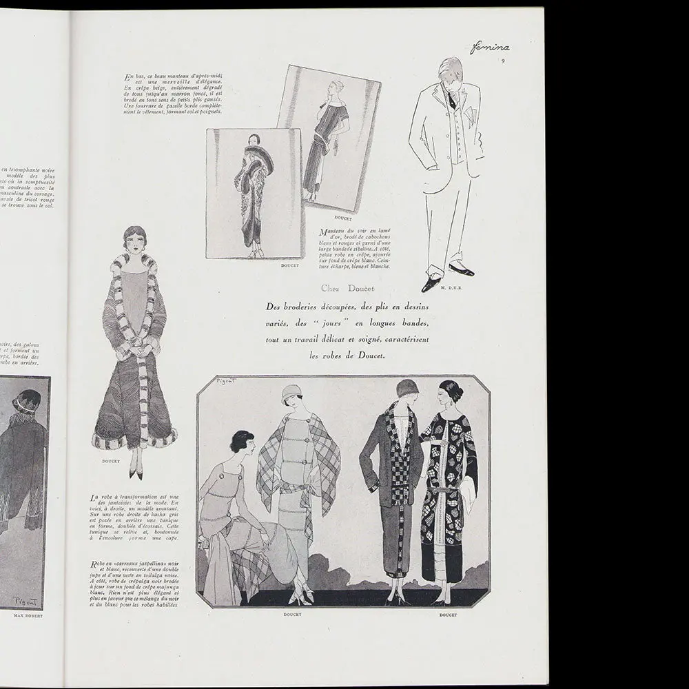 Fémina, Avril 1924, Couverture D'erté 2