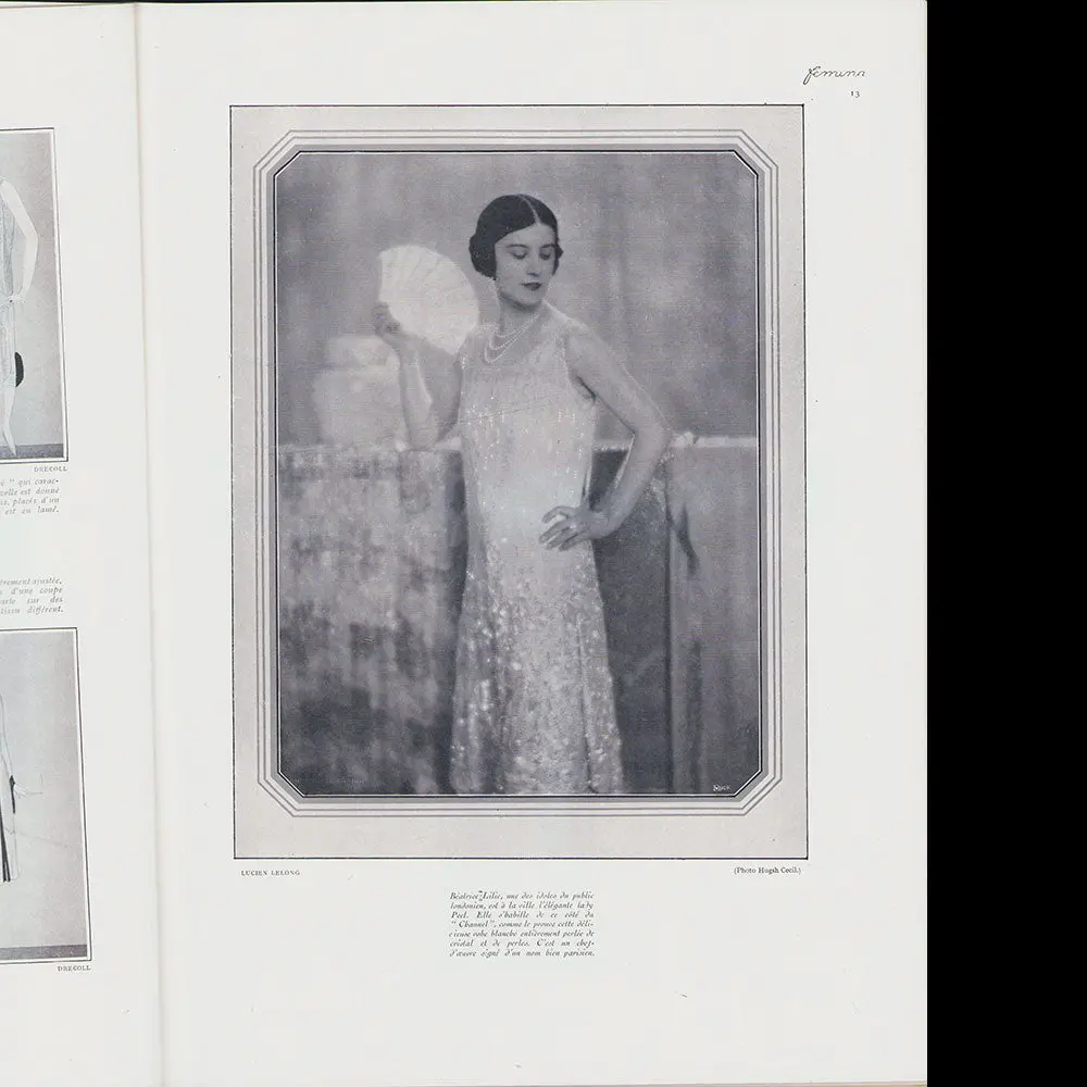 Fémina, Août 1925, Couverture D'andré Edouard Marty 2