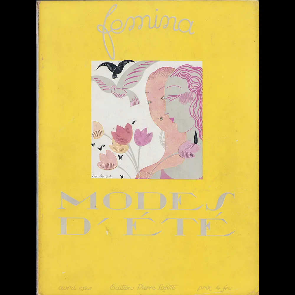 Fémina, Avril 1925, Couverture De Léon Bénigni 1