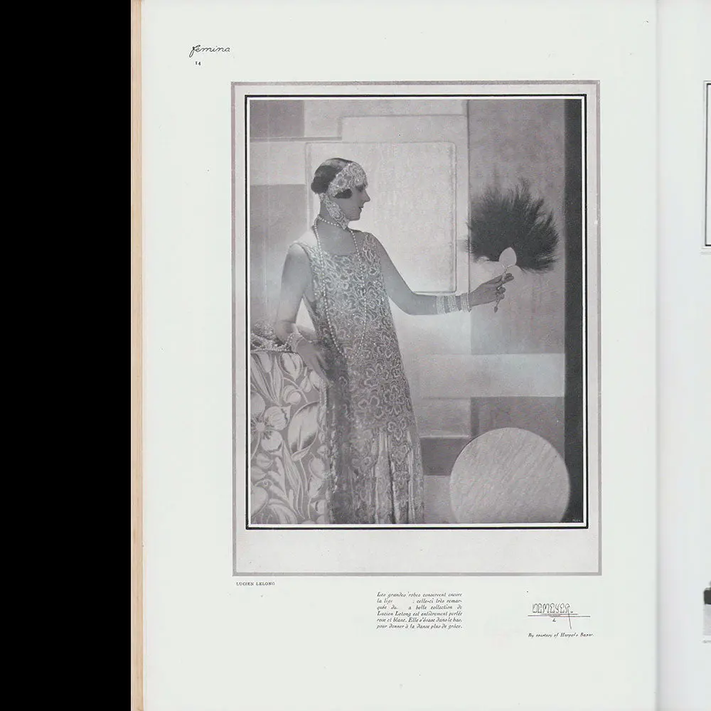 Fémina, Avril 1925, Couverture De Léon Bénigni 2