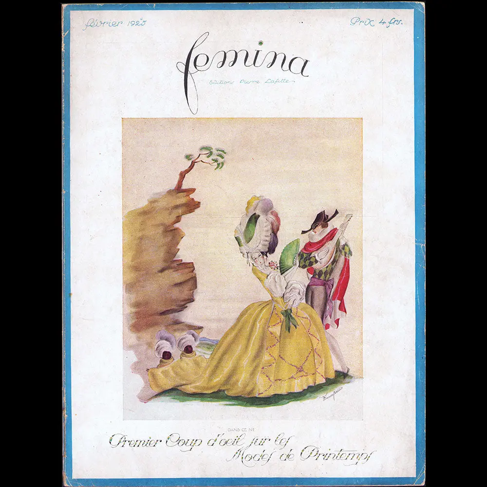 Fémina (Février 1925), Couverture De Zinoview 1