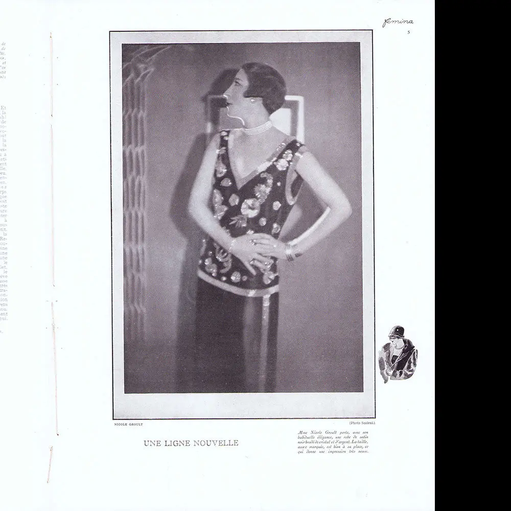 Fémina (Mars 1925), Couverture De Pierre Brissaud 2