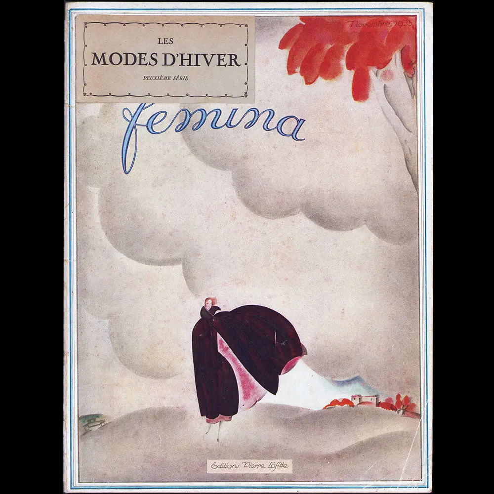 Fémina (Novembre 1925), Couverture De Charles Loupot 1