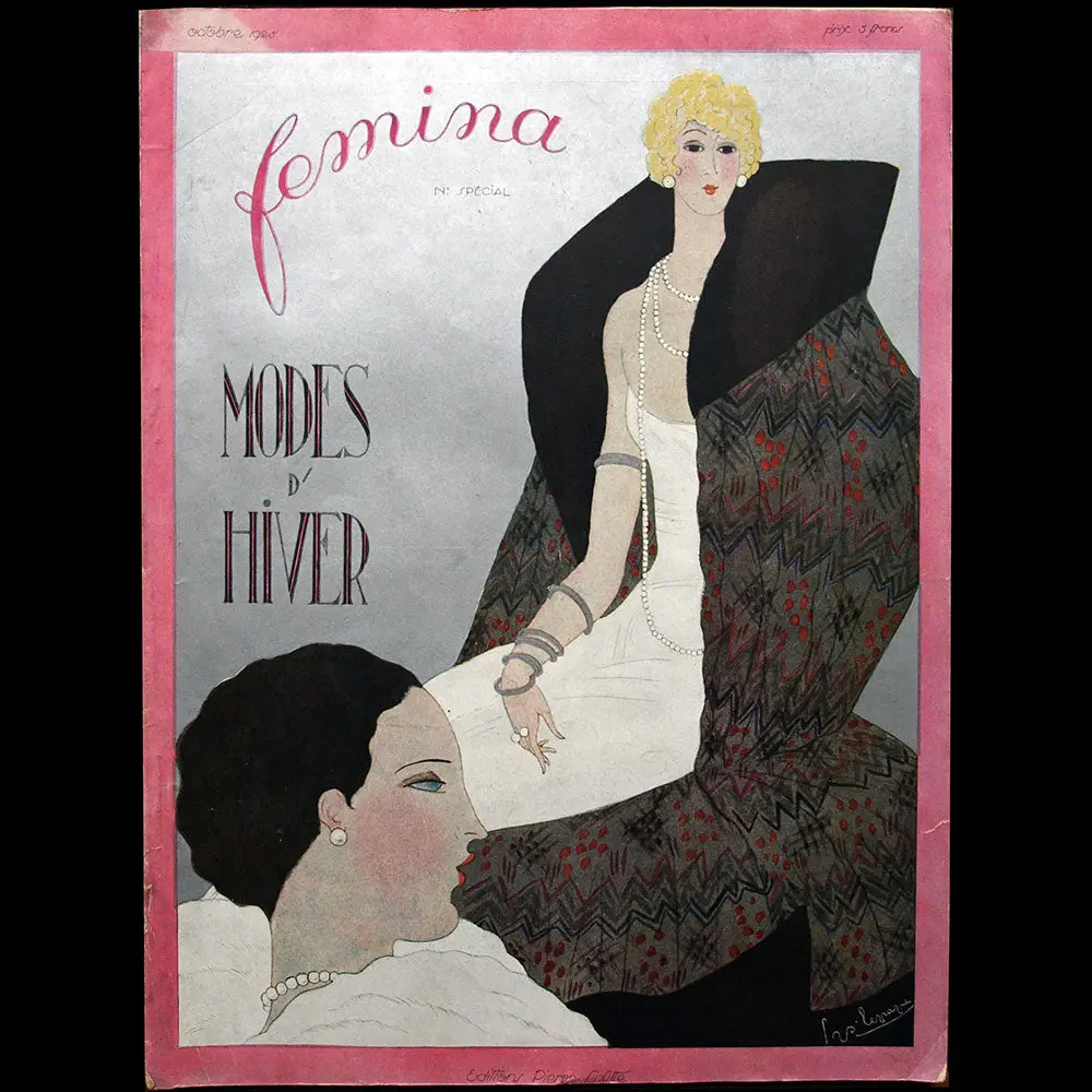 Fémina (Octobre 1925), Couverture De Georges Lepape 1