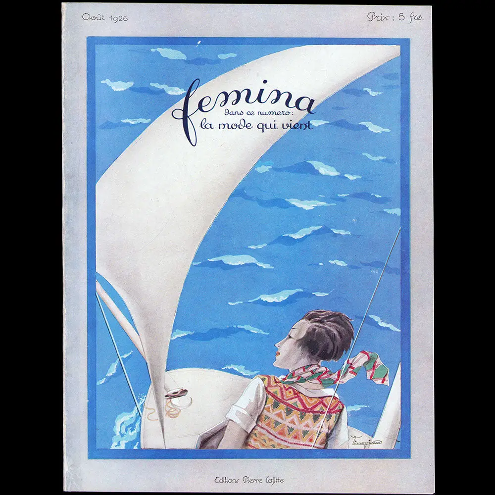 Fémina (Août 1926), Couverture De Zinoview 1