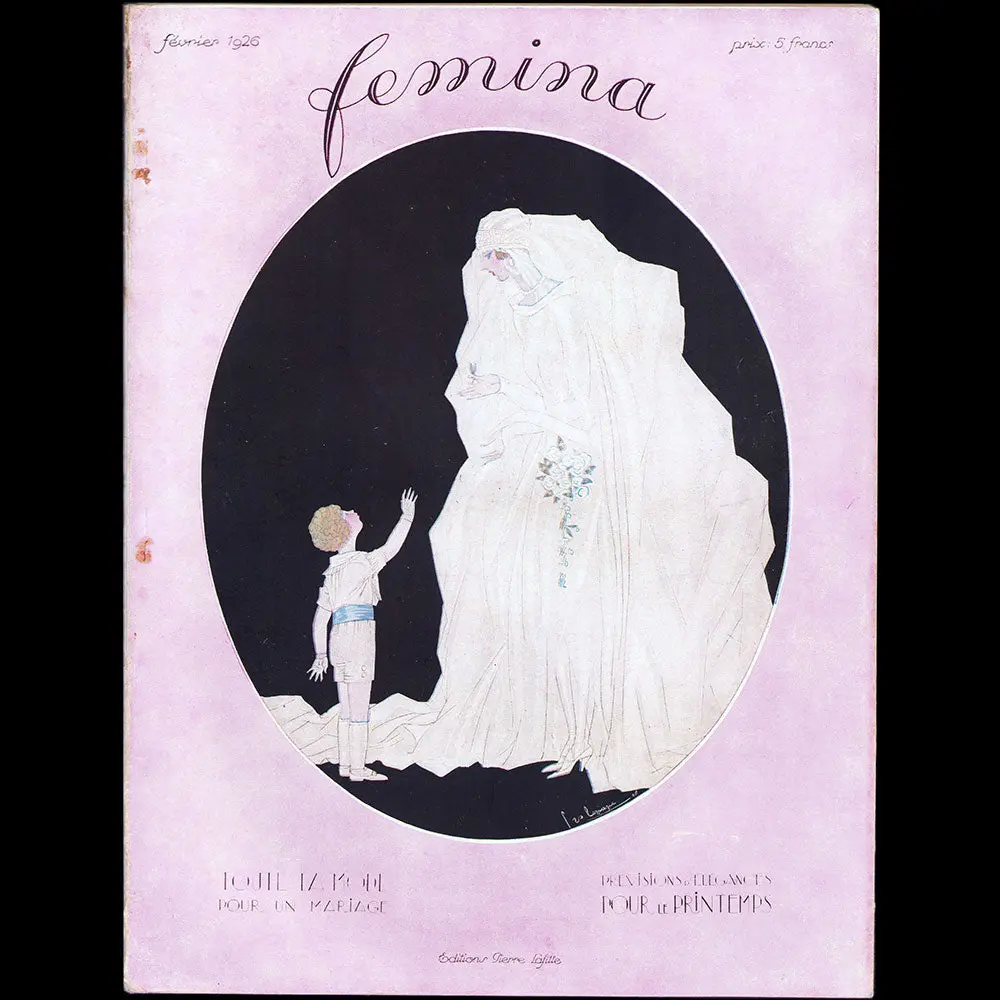 Fémina (Février 1926), Couverture De Georges Lepape 1