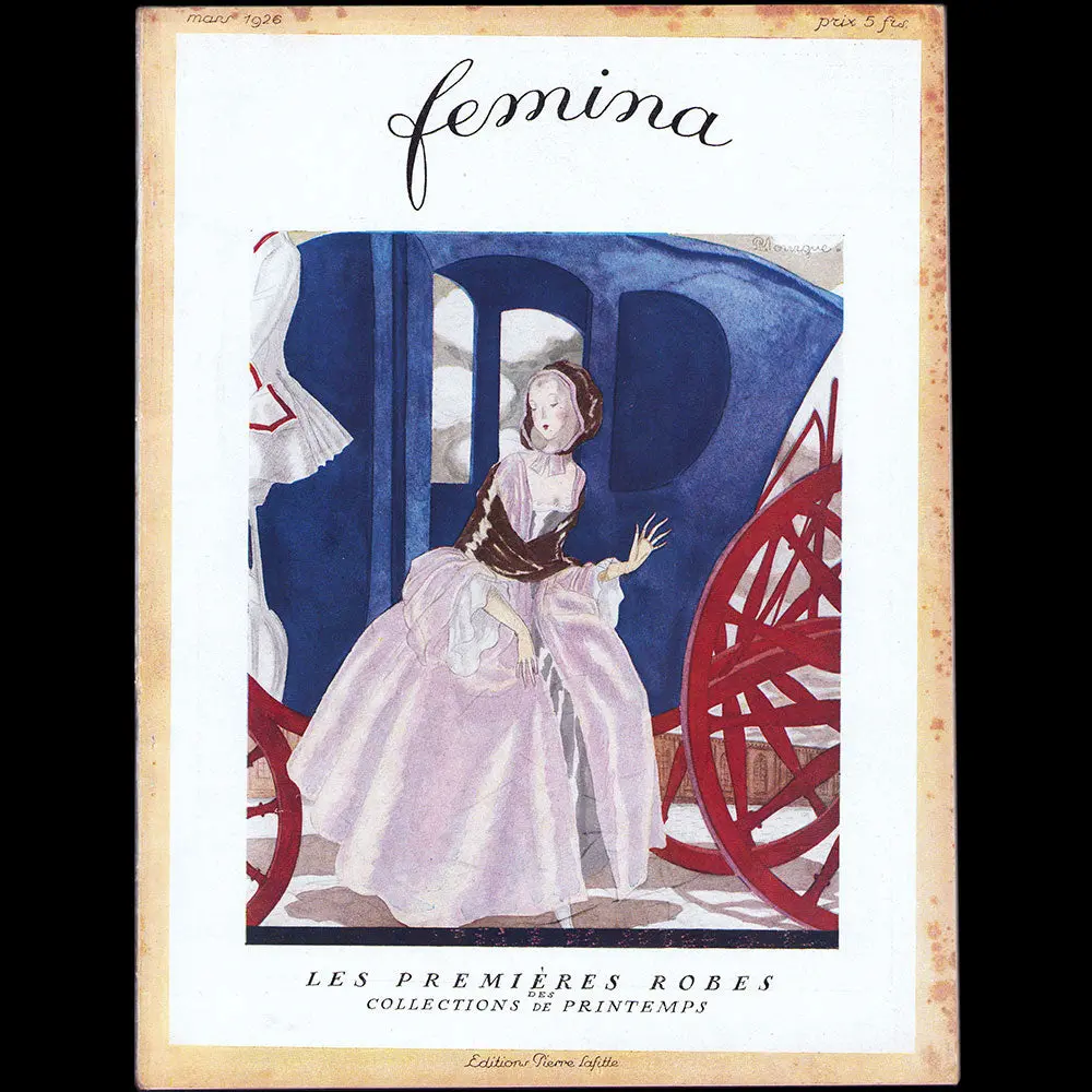 Fémina (Mars 1926), Couverture De Pierre Mourgue 1
