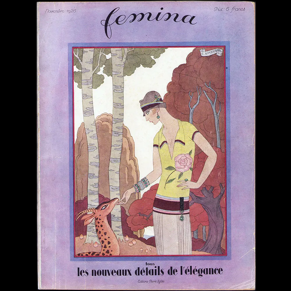 Fémina (Novembre 1926), Couverture De George Barbier 1