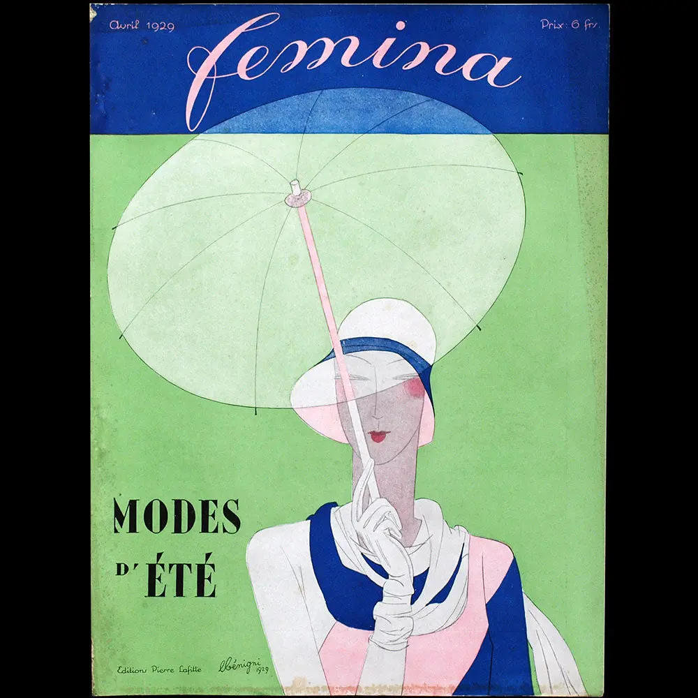 Fémina (Avril 1929), Couverture De Léon Bénigni 1