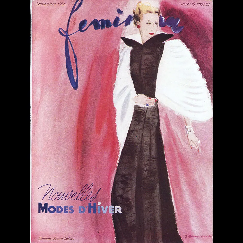 Fémina (Novembre 1935), Couverture De Demachy 1