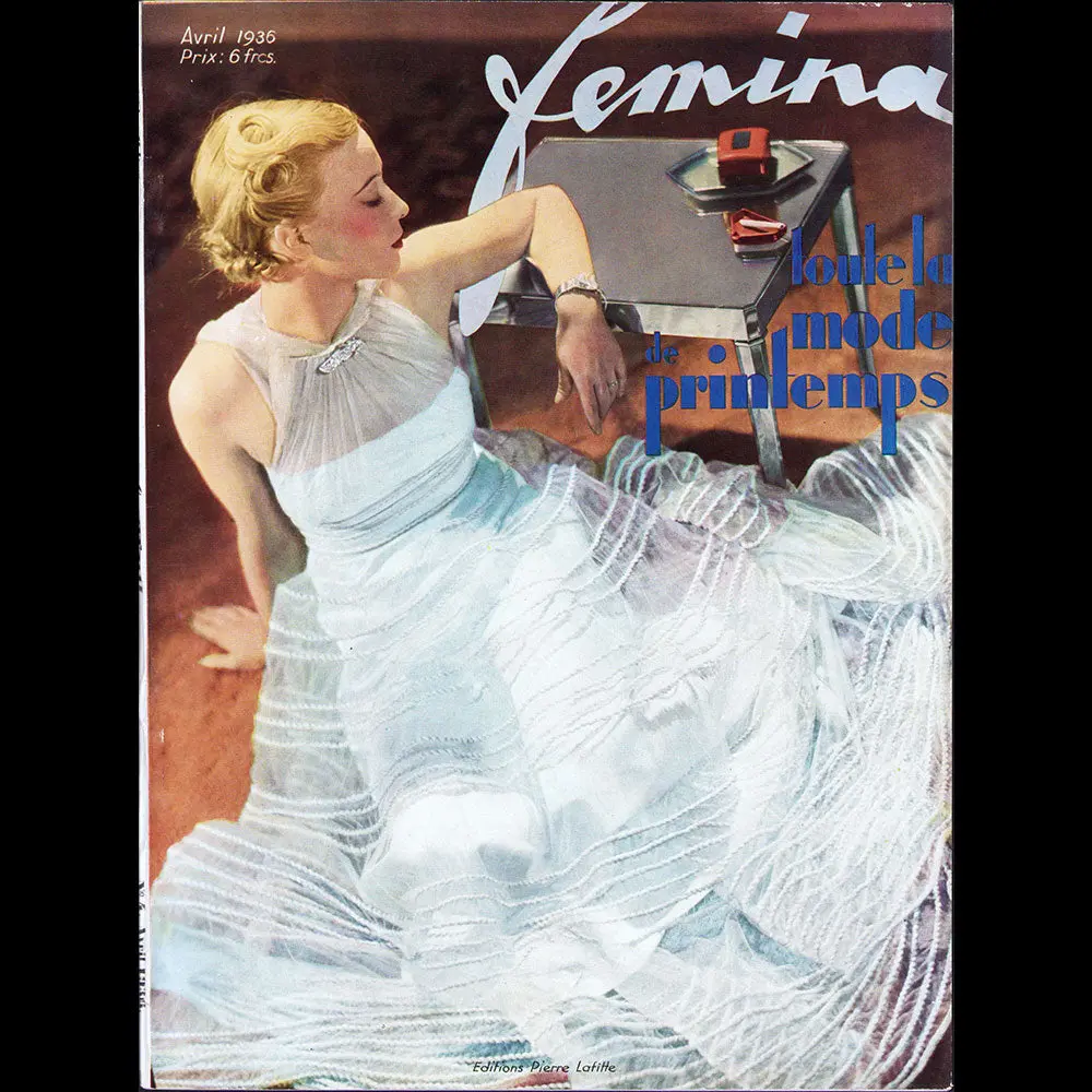 Fémina (Avril 1936), Couverture De Joffé Monneret 1