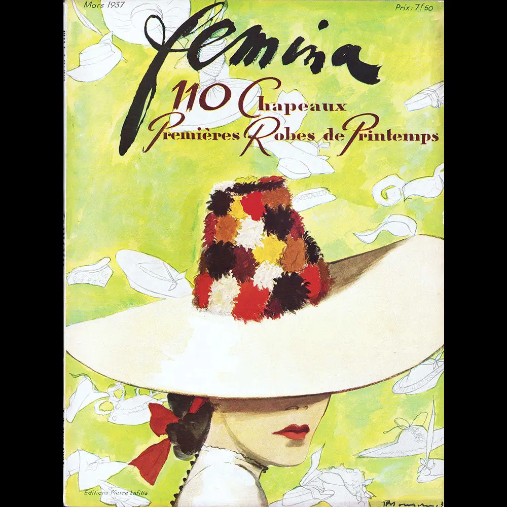 Fémina (Mars 1937), Couverture De Pierre Mourgue 1