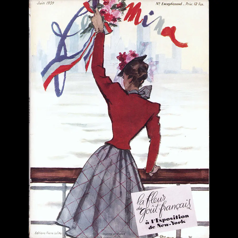 Fémina (Juin 1939), Couverture De Pierre Mourgue 1