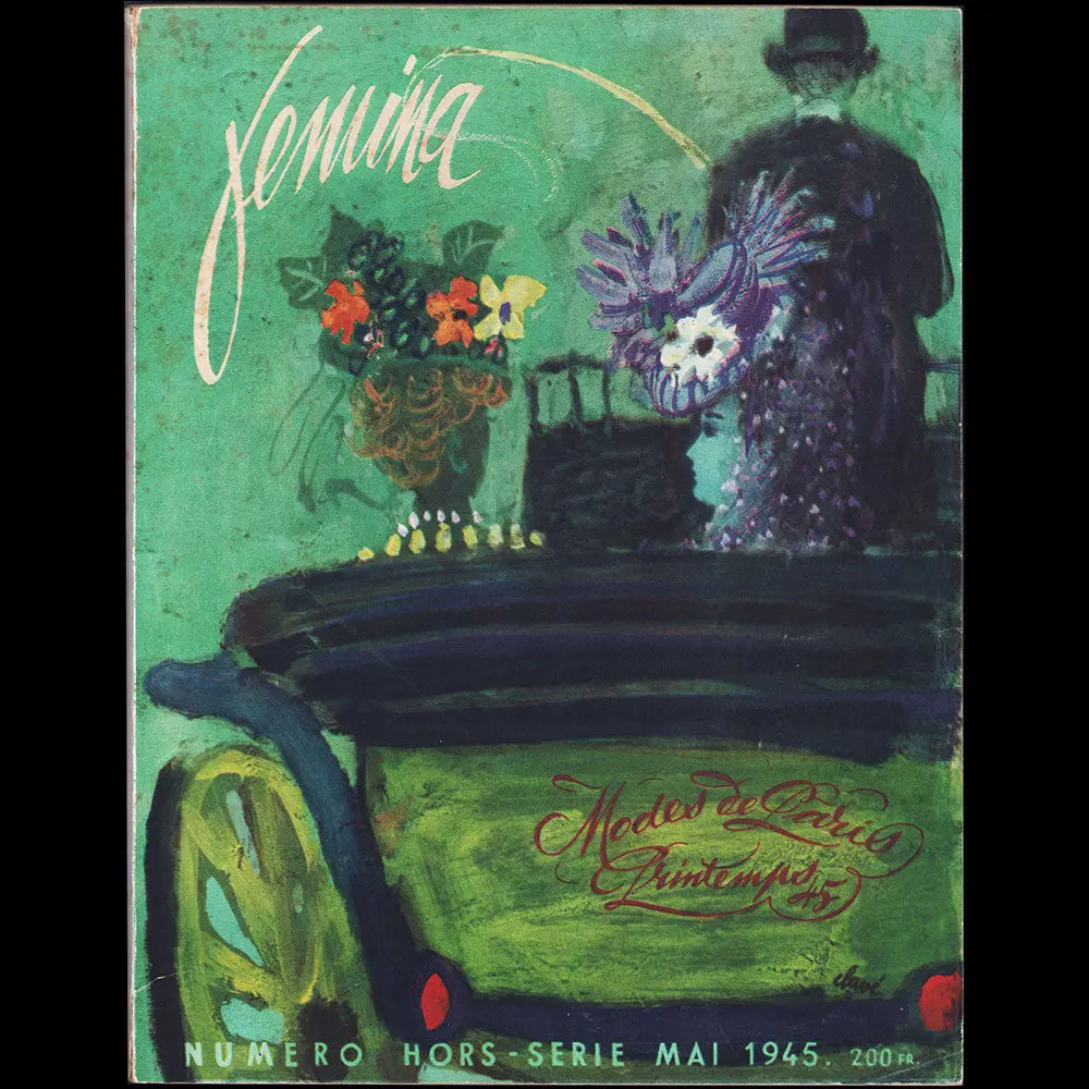 Fémina - Numéro Hors-Série Mai 1945, Couverture De Clavé 1