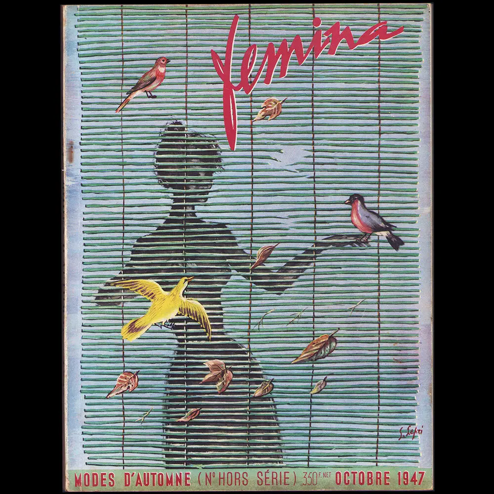 Fémina - Automne 1947, Couverture De Lepri 1