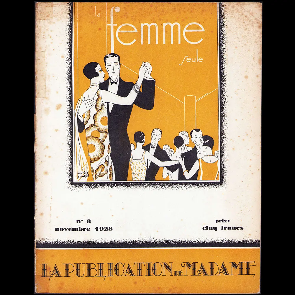 La Femme Seule, N°8, Novembre 1928 1