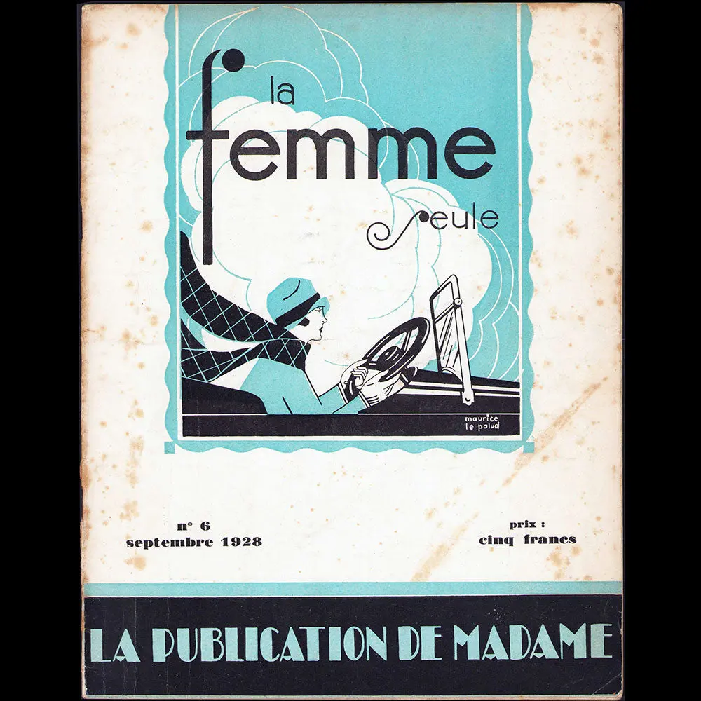 La Femmes Seule, N°6, Septembre 1928 1
