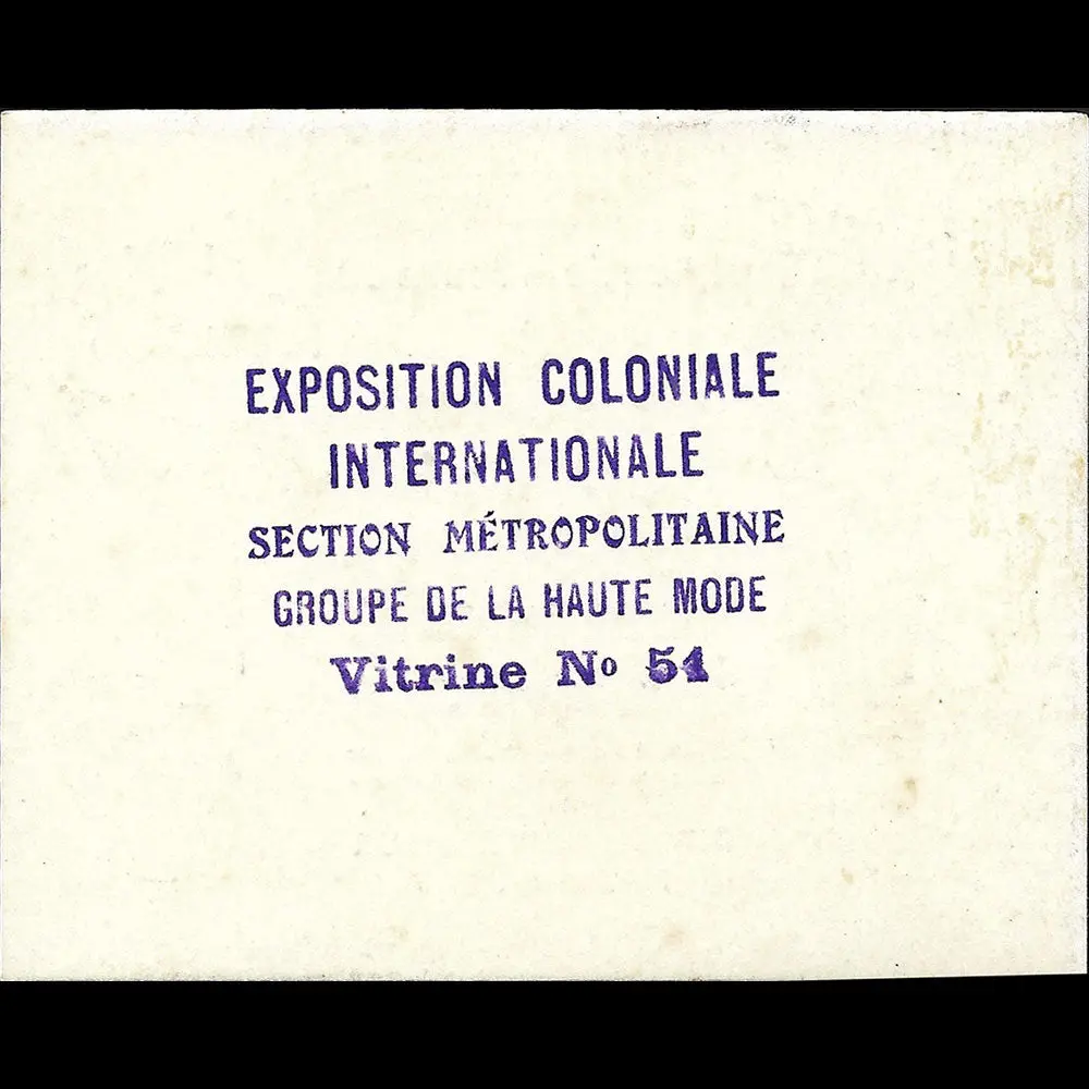 Fernand Weil - Exposition Coloniale De Paris, Carte De La Manufactire De Talons (1931) 2