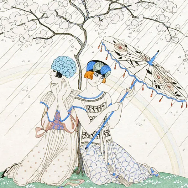 Le Bonheur Du Jour Ou Les Grâces À La Mode : L'arc-En-Ciel Par George Barbier (1924) 2