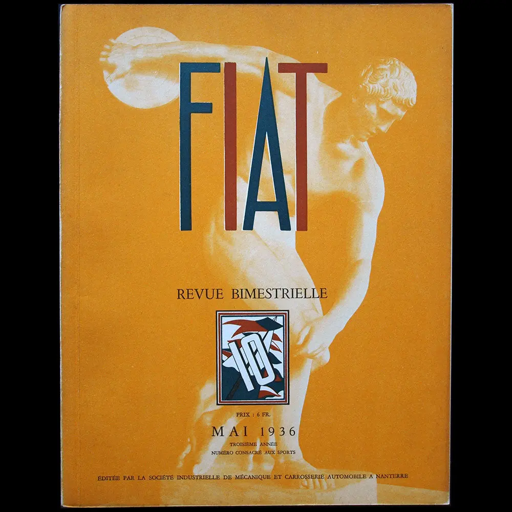Revue Fiat, N°10 (Mai 1936) 1