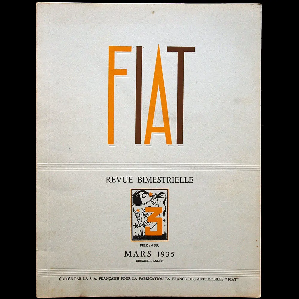Revue Fiat, N°3 (Mars 1935) 1