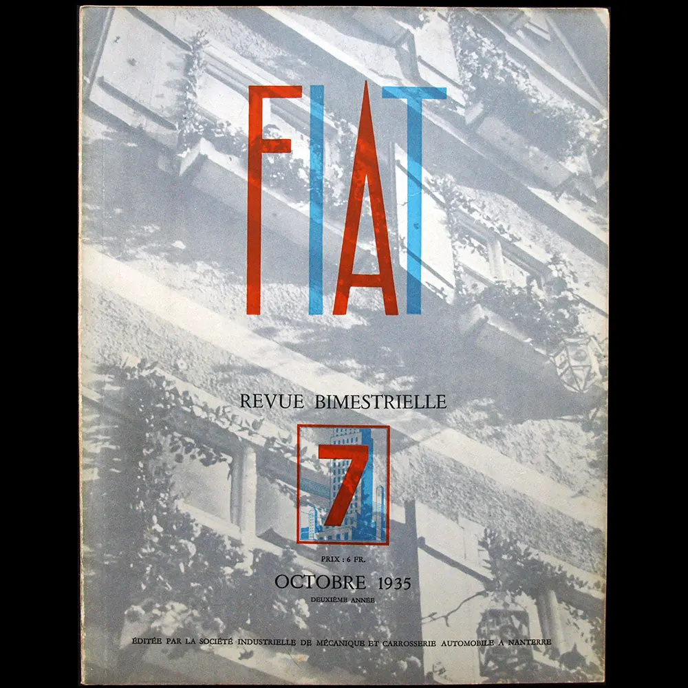Revue Fiat, N°7 (Octobre 1935) 1