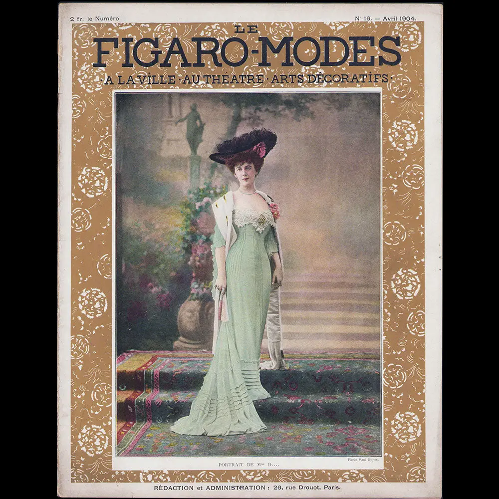 Le Figaro-Modes, Avril 1904, Couverture De Paul Boyer 1