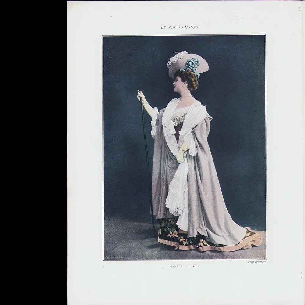 Le Figaro-Modes, Janvier 1905, Couverture D'yves Guerec 2