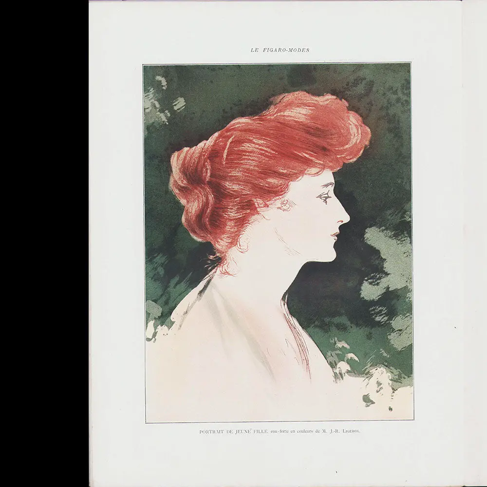 Le Figaro-Modes, Octobre 1905, Couverture De Louis Roger 2