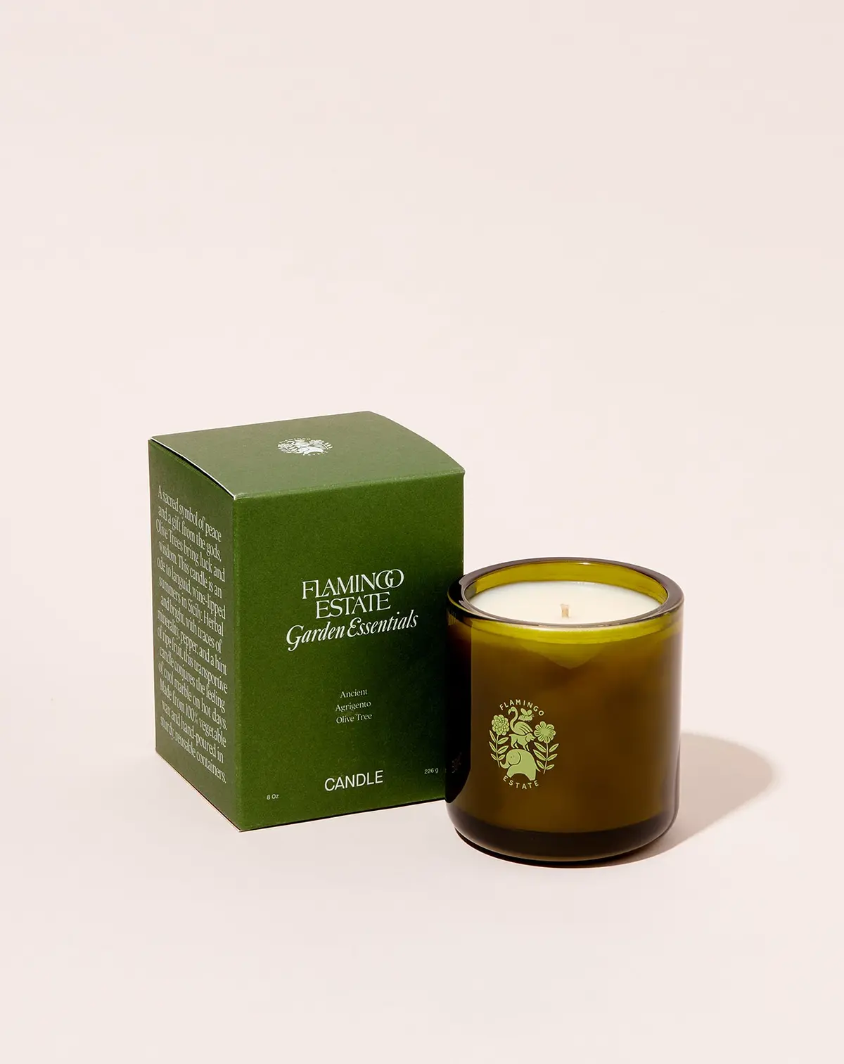 Ancient Agrigento Olive Tree Candle 1