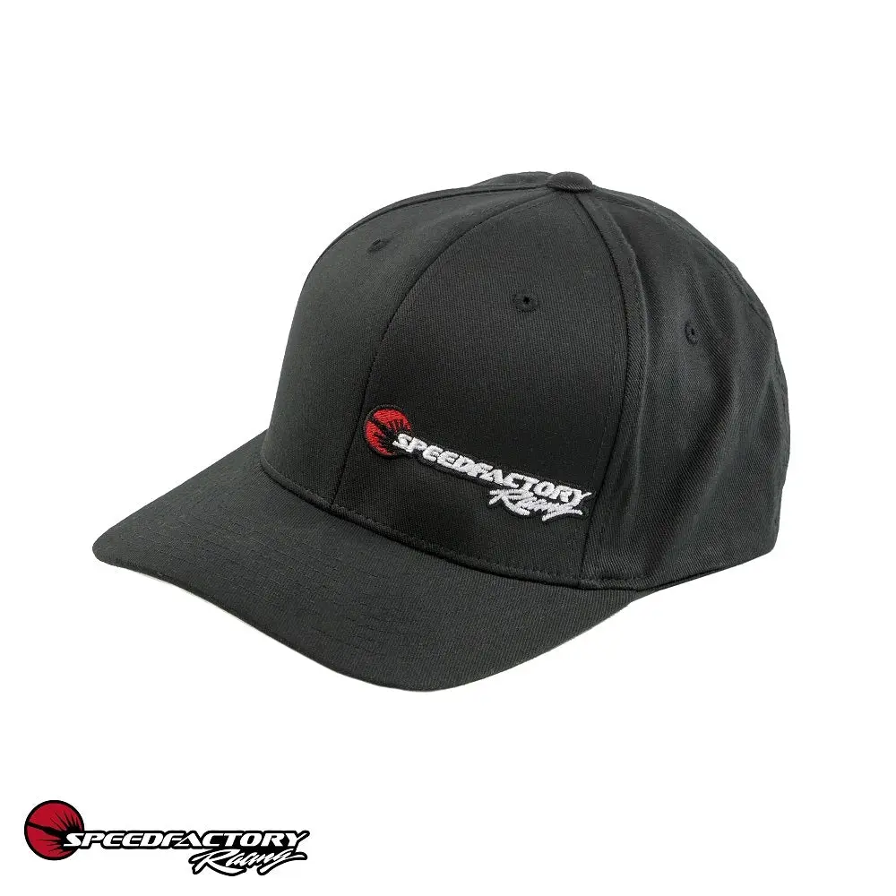 Speedfactory Racing Logo Flex Fit Hat - Curved Or Flat Bill 1