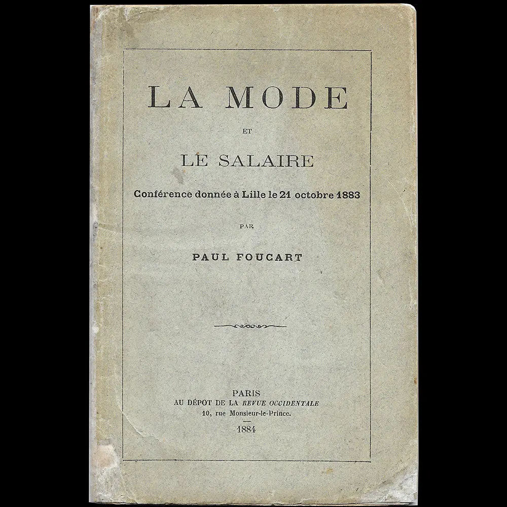Paul Foucart - La Mode Et Le Salaire (1884) 1