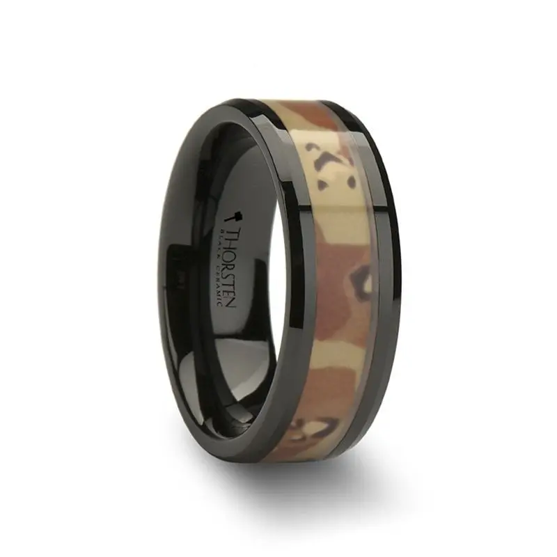 Fox | Ceramic Ring Real Military Style Desert Camo 1