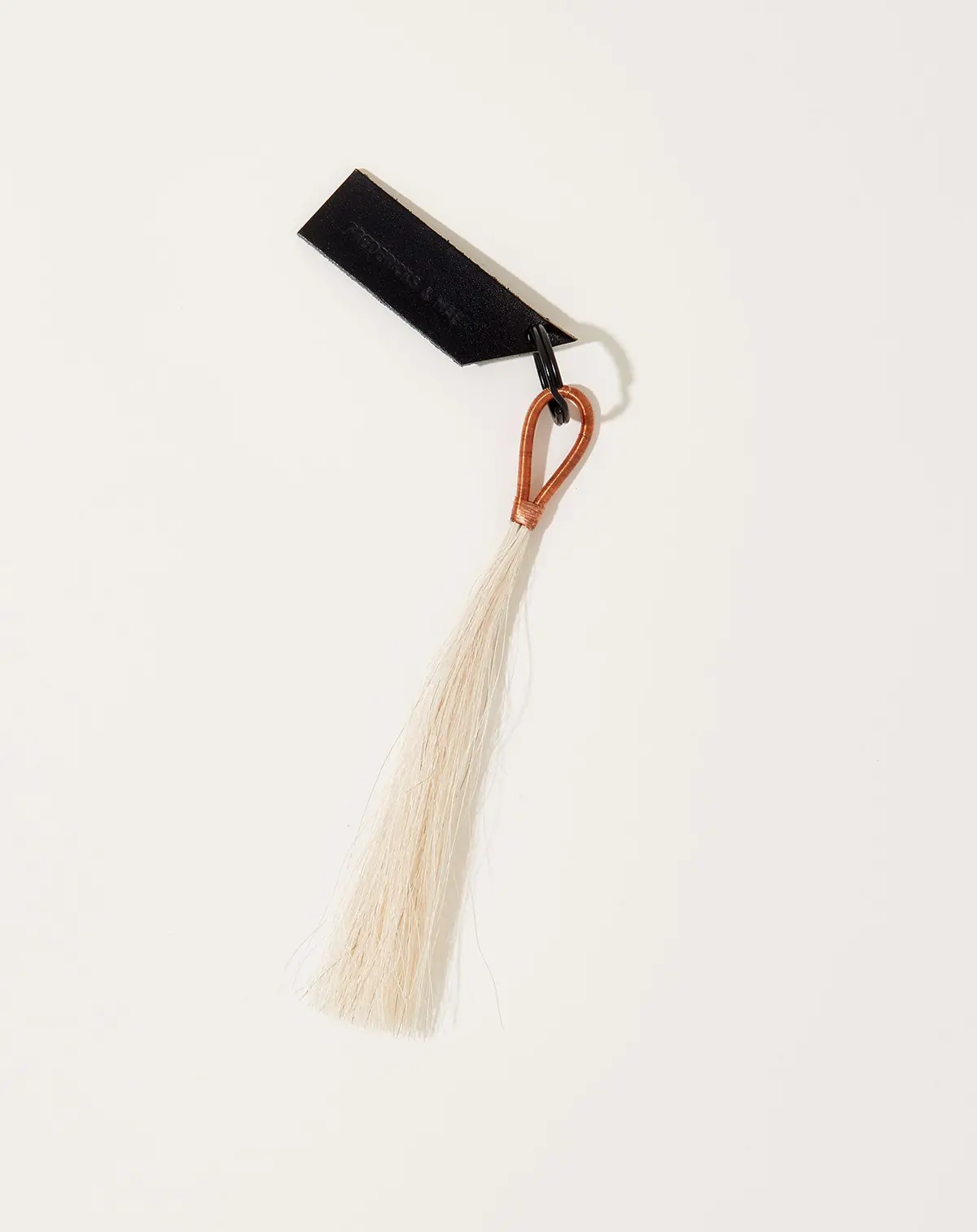Wire Tassel Keychain In Copper 1
