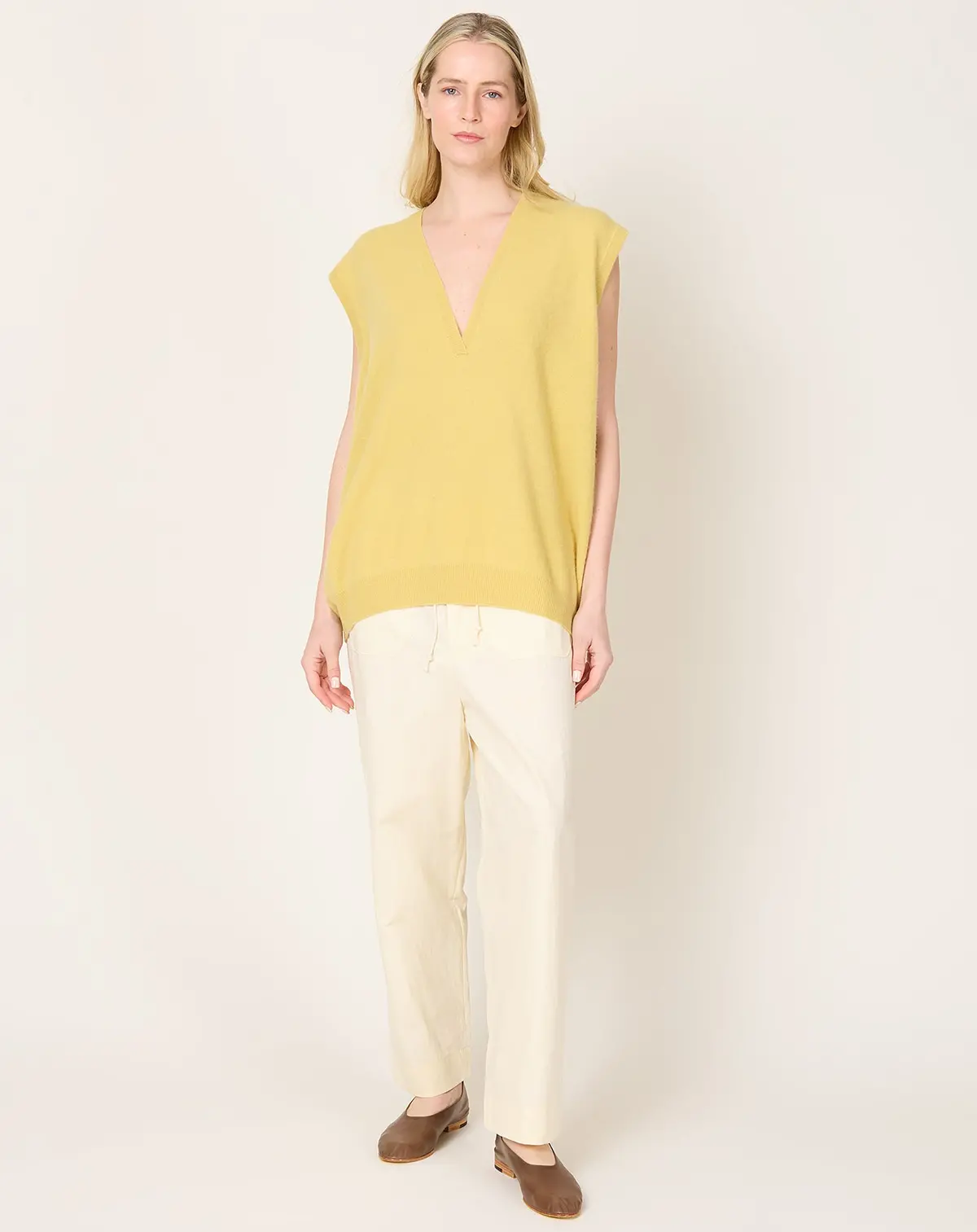 Sl Johnny Sweater In Sun Yellow 1