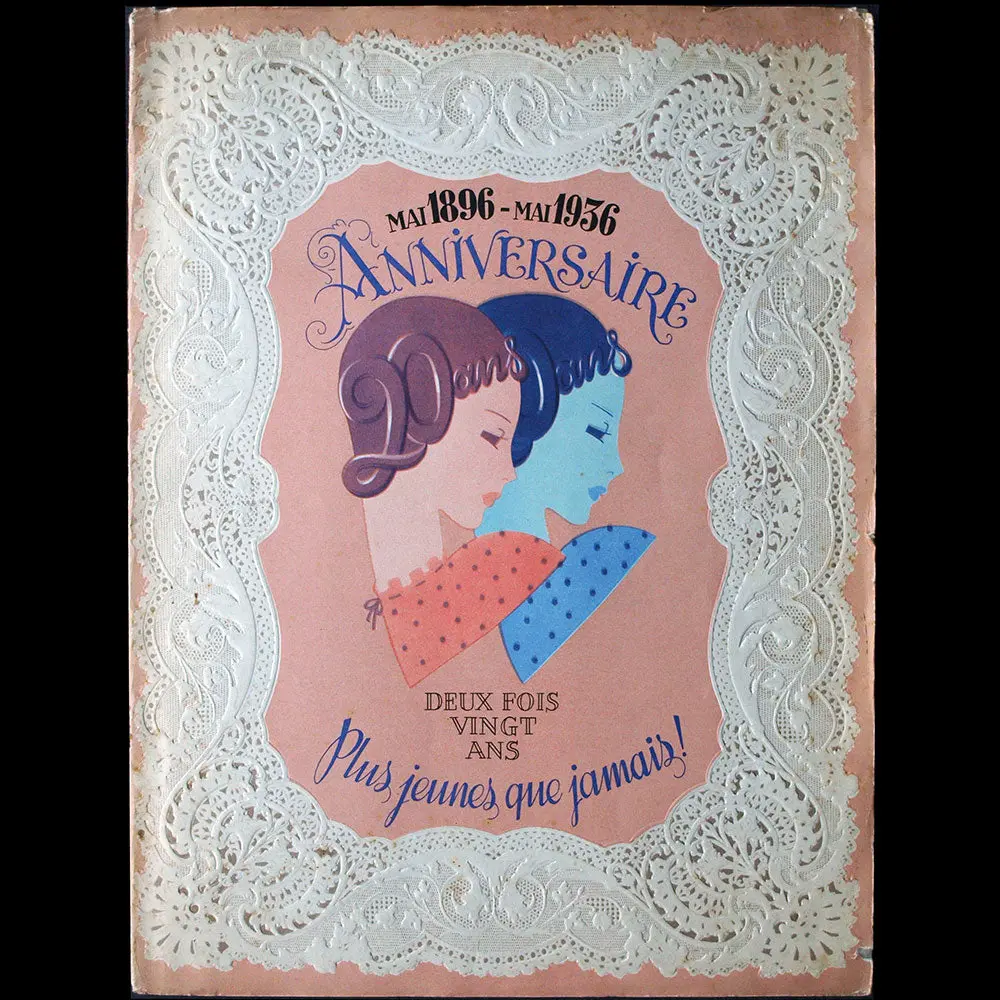Aux Galeries Lafayette, Mai 1896-Mai 1936, Anniversaire, Deux Fois 20 Ans, Plus Jeunes Que Jamais (1936) 1