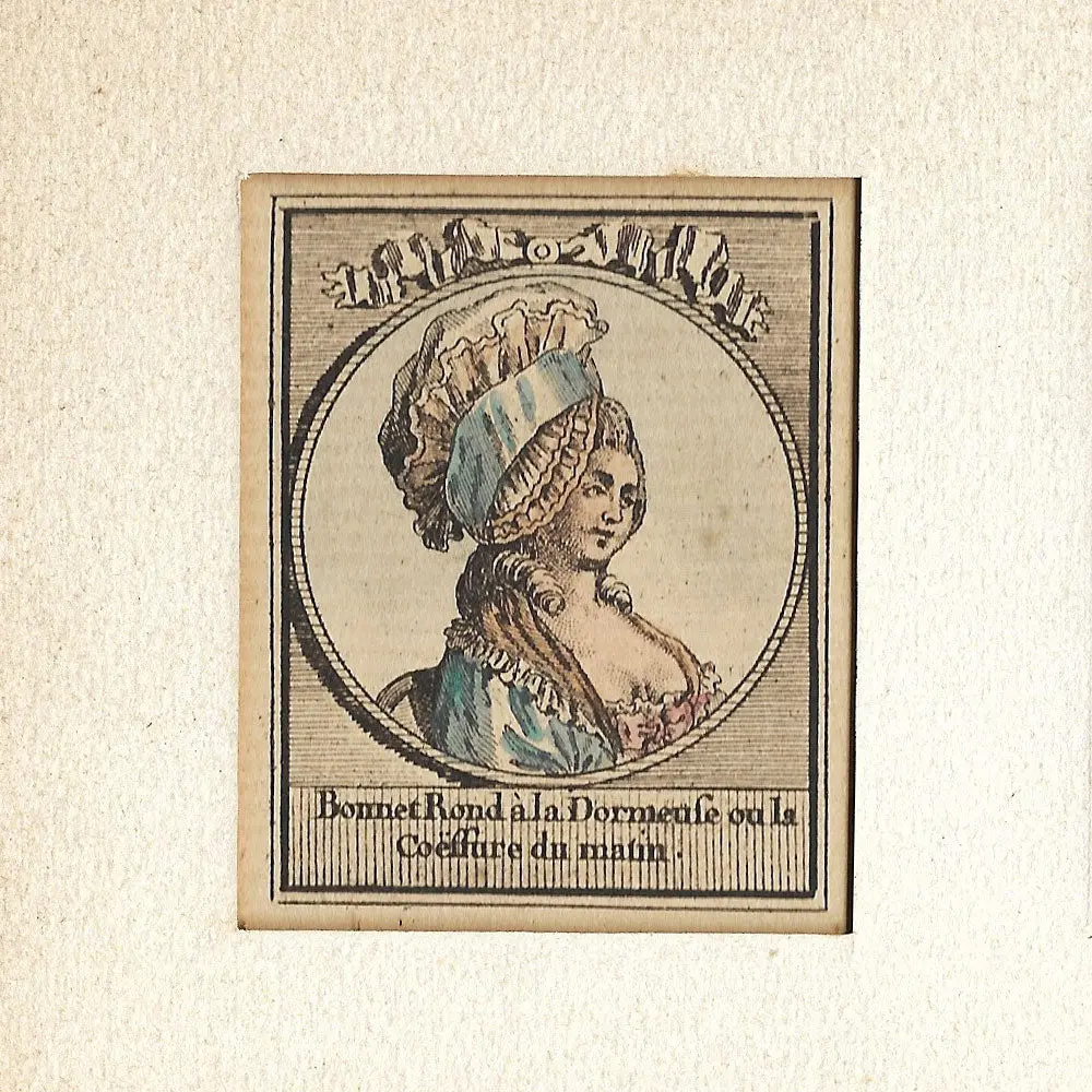 Gallerie Des Modes Et Costumes Français, 10Ème Suite De Coiffures (1783) 2