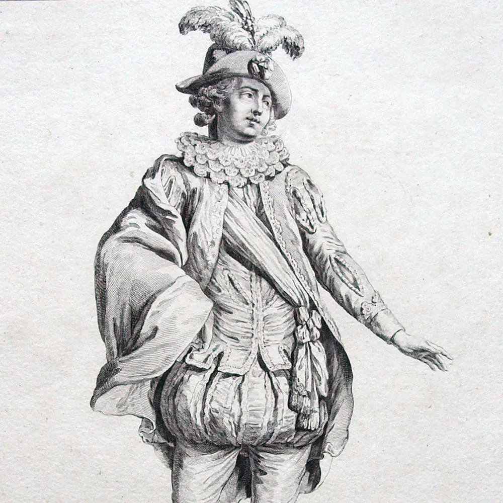 Gallerie Des Modes Et Costumes Français, Gravure N° S 104, Costume Du Fils De La Marquise De Lénoncourt (1779) 2