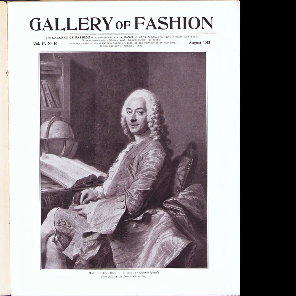 Gallery Of Fashion (Août 1912), Version Américaine De La Revue Les Modes 2