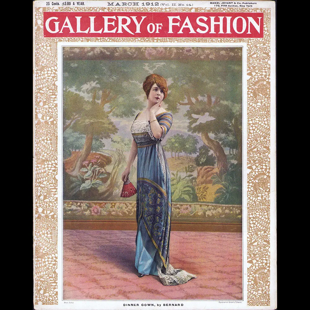Gallery Of Fashion (Mars 1912), Version Américaine De La Revue Les Modes 1