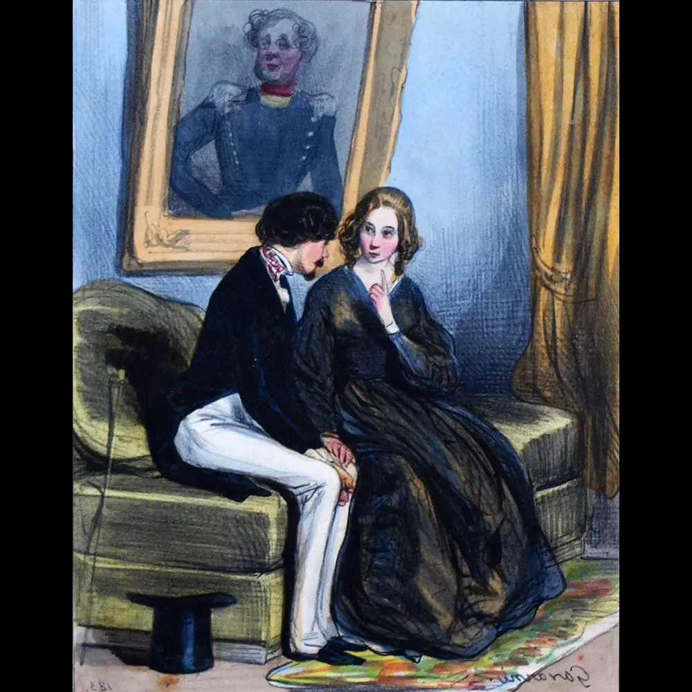 Gavarni - Fourberies De Femmes En Matière De Sentiment (1840) 1