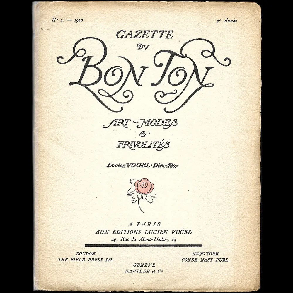 Gazette Du Bon Ton (N°2, 1920) 1