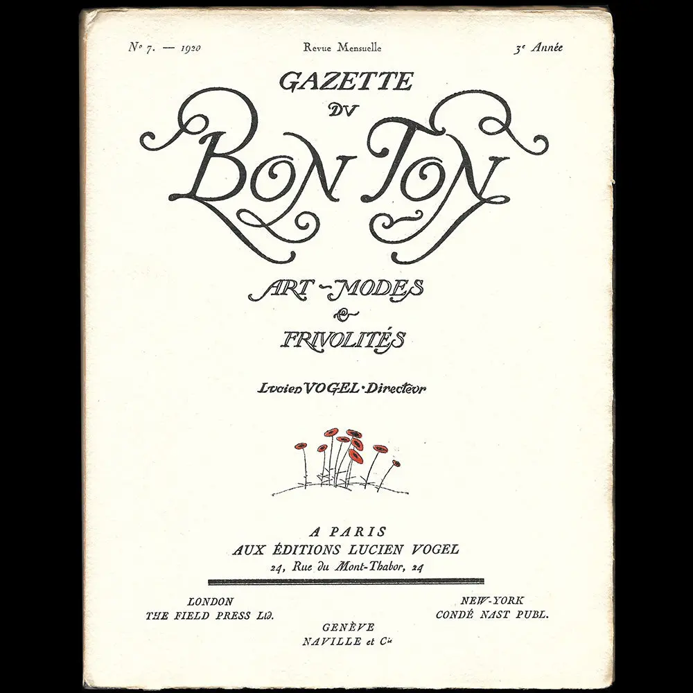 Gazette Du Bon Ton (N°7, 1920) 1