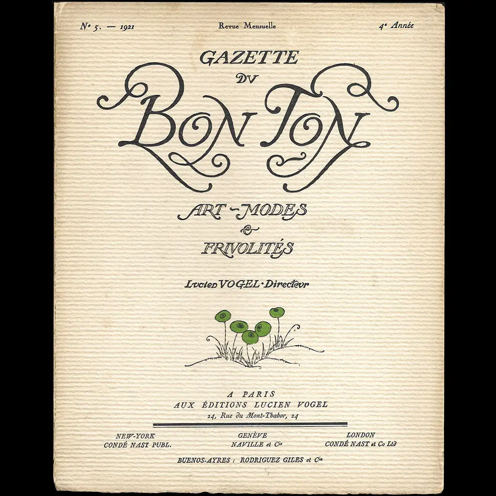Gazette Du Bon Ton (N°5, 1921) 1